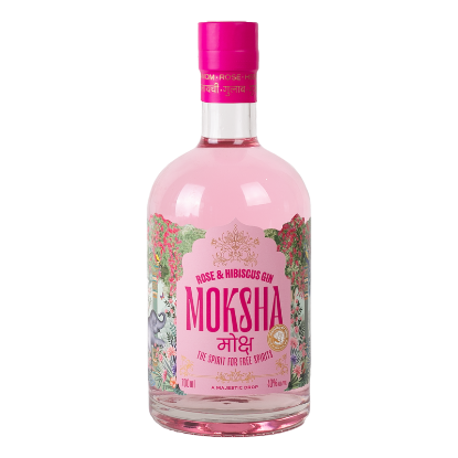 Picture of Moksha Rose & Hibiscus Gin 700ml