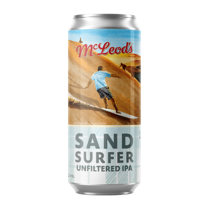 Picture of McLeod's Sand Surfer Unfiltered IPA Can 440ml