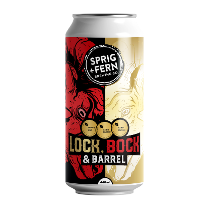 Picture of Sprig & Fern Lock Bock & Barrel Can 440ml