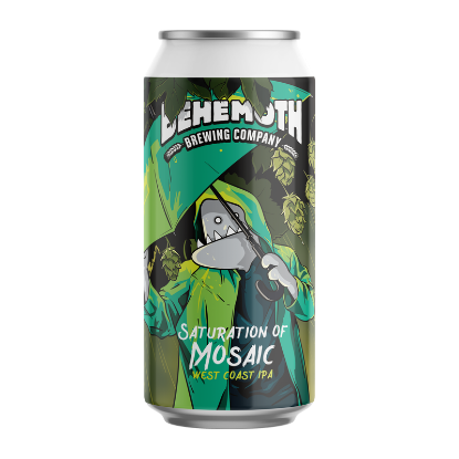 Picture of Behemoth Saturation Of Mosaic West Coast IPA Can 440ml