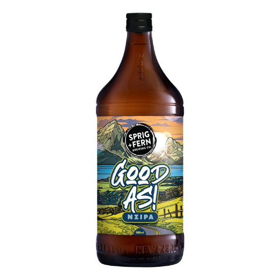 Picture of Sprig & Fern Good As! NZIPA Bottle 888ml