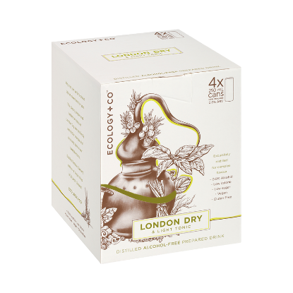 Picture of Ecology & Co. London Dry & Light Tonic Cans 4x250ml