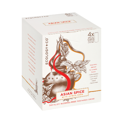 Picture of Ecology & Co. Asian Spice with Citrus Soda Cans 4x250ml