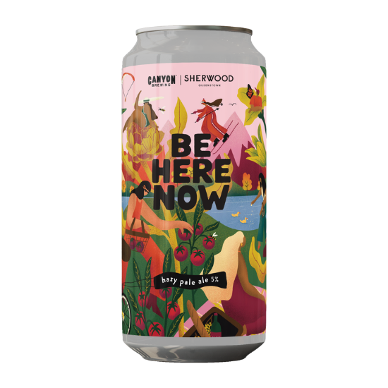 Picture of Canyon Brewing Be Here Now Hazy Pale Ale Can 440ml