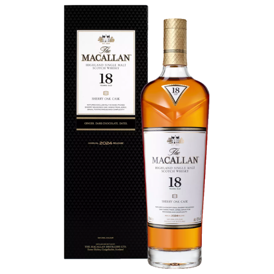 Picture of Macallan 18YO Sherry Oak Cask 2024 Release 700ml
