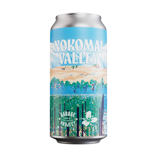 Picture of Garage Project Nokomai Valley Hazy Double IPA Can 440ml