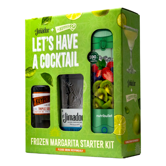 Picture of De Kuyper x El Jimador Frozen Margarita Gift Pack 1.4 Litre