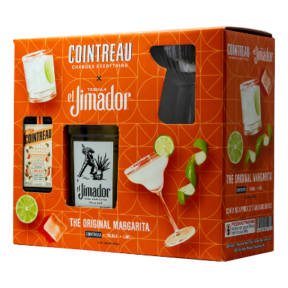 Picture of Cointreau x El Jimador The Original Margarita & 2 Glasses Gift Pack 725ml