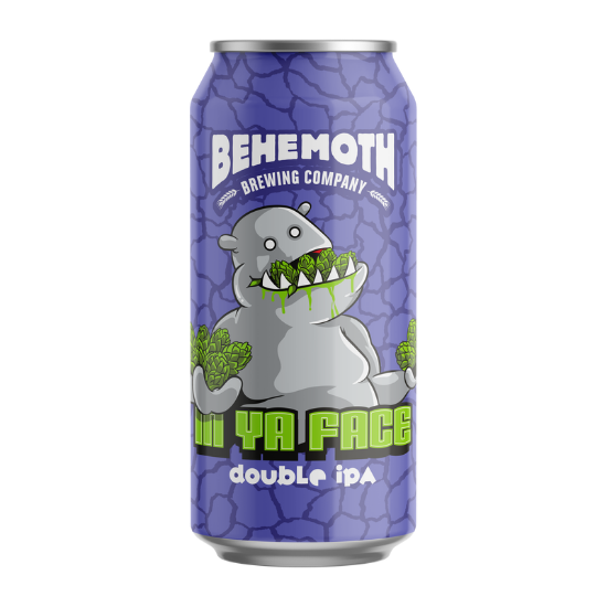 Picture of Behemoth In Ya Face Double IPA Can 440ml