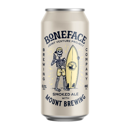 Picture of Boneface x Mount Brewing Smoked Ale Can 440ml