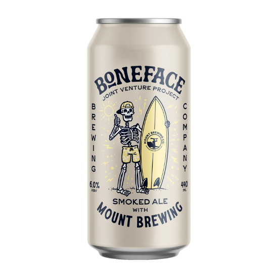 Picture of Boneface x Mount Brewing Smoked Ale Can 440ml