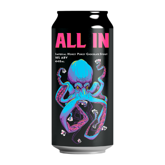 Picture of Double Vision All In Imperial Hokey Pokey Chocolate Stout Can 440ml
