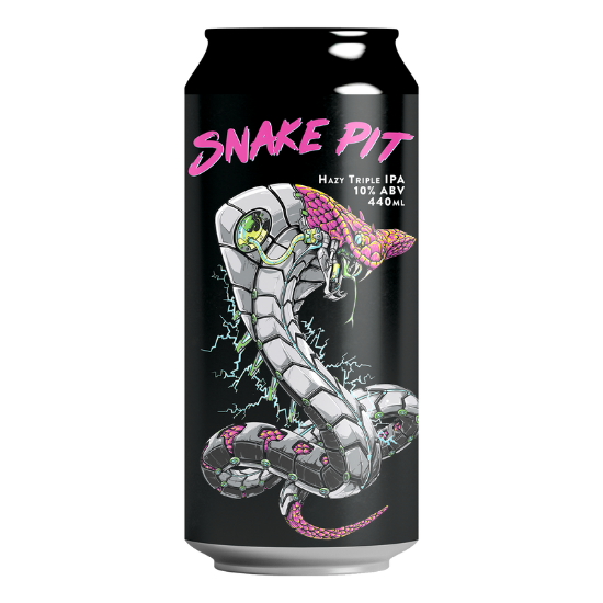 Picture of Double Vision Snake Pit Hazy Triple IPA Can 440ml