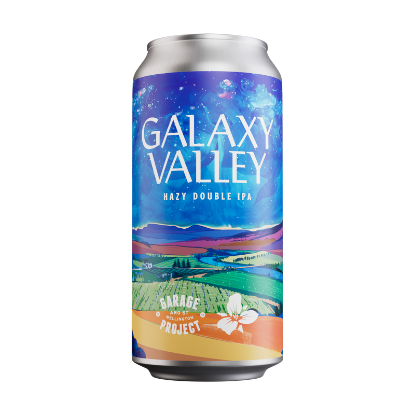 Picture of Garage Project Galaxy Valley Hazy Double IPA Can 440ml
