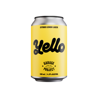 Picture of Garage Project Yello Citrus Lemon Lager Can 330ml