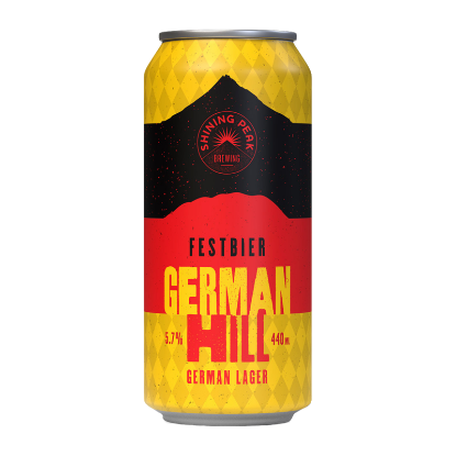 Picture of Shining Peak Brewing German Hill Festbier Lager Can 440ml