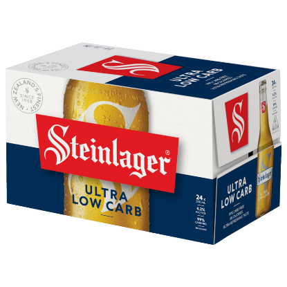 Show details for Steinlager Ultra Low Carb Bottles 24x330ml Picture of Steinlager Ultra Low Carb Bottles 24x330ml