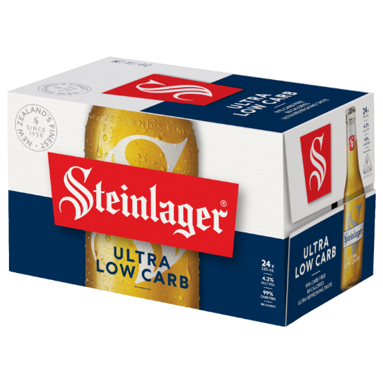 Picture of Steinlager Ultra Low Carb Bottles 24x330ml