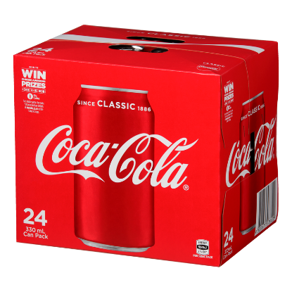 Picture of Coca-Cola Cans Pack 24x330ml