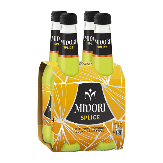 Picture of Midori Splice 4.5% Bottles 4x275ml