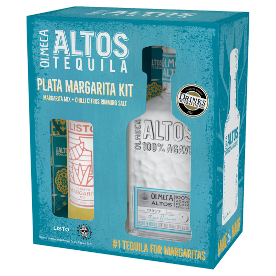 Picture of Olmeca Altos Plata Tequila & Margarita Kit Gift Pack 700ml