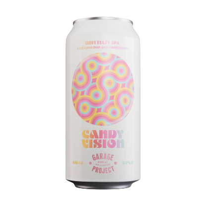 Picture of Garage Project Candy Vision DDH Hazy IPA Can 440ml