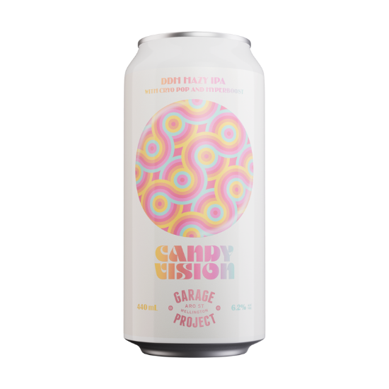 Picture of Garage Project Candy Vision DDH Hazy IPA Can 440ml
