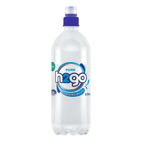 Picture of H2go Pure NZ Spring Water PET Bottle 825ml
