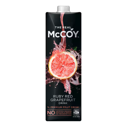 Picture of McCoy Ruby Red Grapefruit Prisma Pack 1 Litre