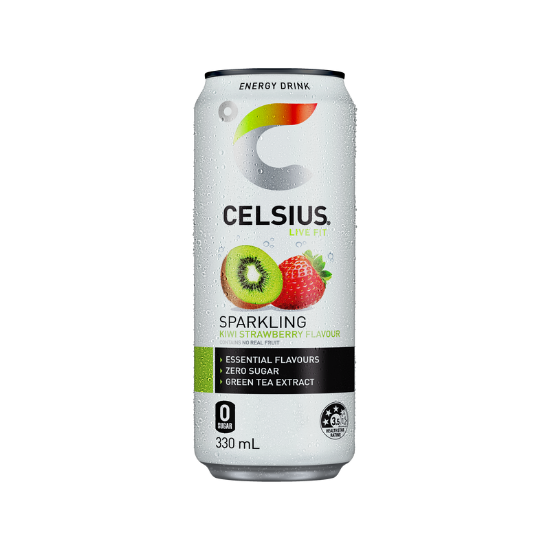 Picture of Celsius Sparkling Kiwi Strawberry Can 330ml