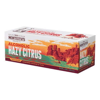 Picture of Monteith's Batch Brewed Alcoholic Hazy Citrus Cans 10x330ml