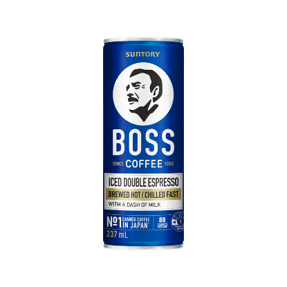Picture of Suntory Boss Coffee Iced Double Espresso Can 237ml