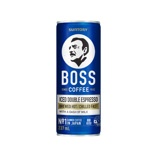 Picture of Suntory Boss Coffee Iced Double Espresso Can 237ml