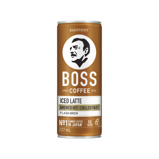 Picture of Suntory Boss Coffee Iced Latte Can 237ml
