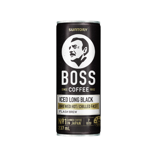 Picture of Suntory Boss Coffee Iced Long Black Can 237ml