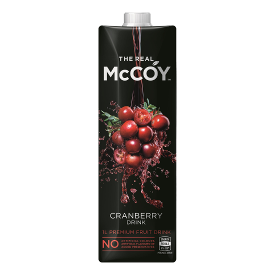 Picture of McCoy Cranberry Prisma Pack 1 Litre