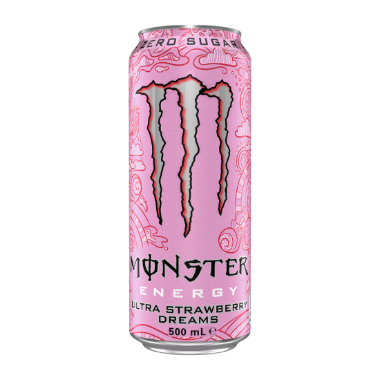 Picture of Monster Energy Ultra Strawberry Dreams Can 500ml