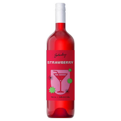 Picture of Saturdays Strawberry 13.9% 750ml