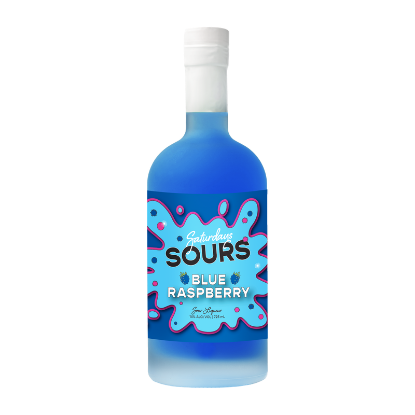 Picture of Saturdays Sours Blue Raspberry 14% 725ml
