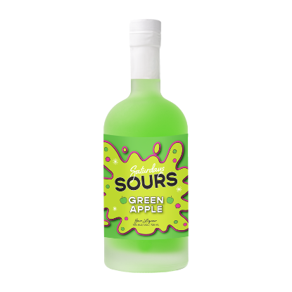 Picture of Saturdays Sours Green Apple 14% 725ml