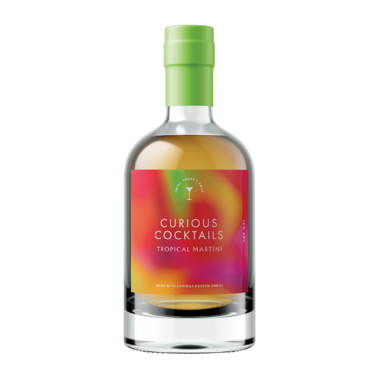 Picture of Curious Cocktails Tropical Martini Bottle 720ml