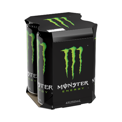 Picture of Monster Energy Original Green Cans 4x250ml