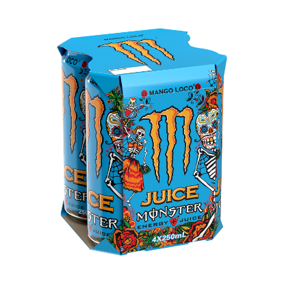 Picture of Monster Juice Mango Loco Cans 4x250ml