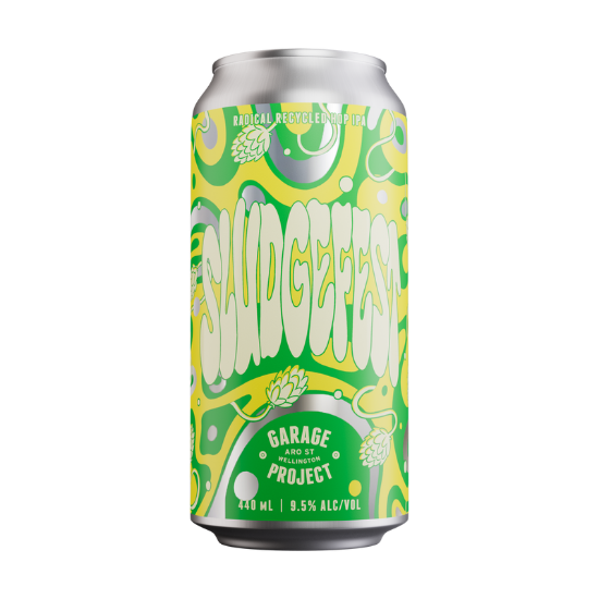 Picture of Garage Project Sludgefest Radical Recycled Hop IPA Can 440ml
