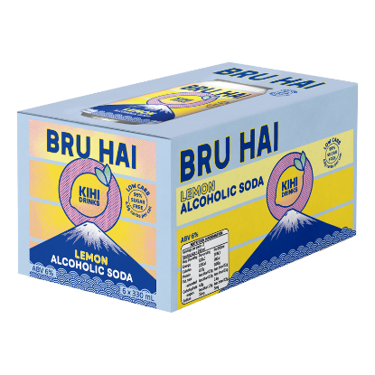 Picture of Urbanaut Kihi Bru Hai Alcoholic Lemonade Soda Cans 6x330ml