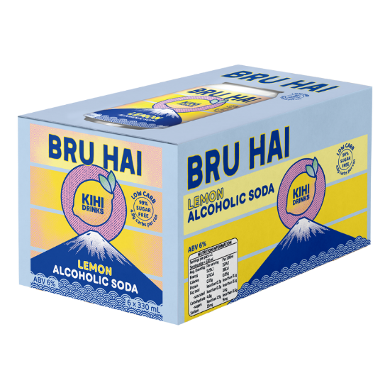 Picture of Urbanaut Kihi Bru Hai Alcoholic Lemonade Soda Cans 6x330ml
