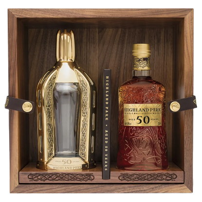 Picture of Highland Park 50YO Single Malt & Decanter Gift Pack 700ml