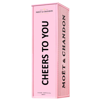 Picture of Moët & Chandon Rosé Impérial Cheers To You Gift Pack 750ml