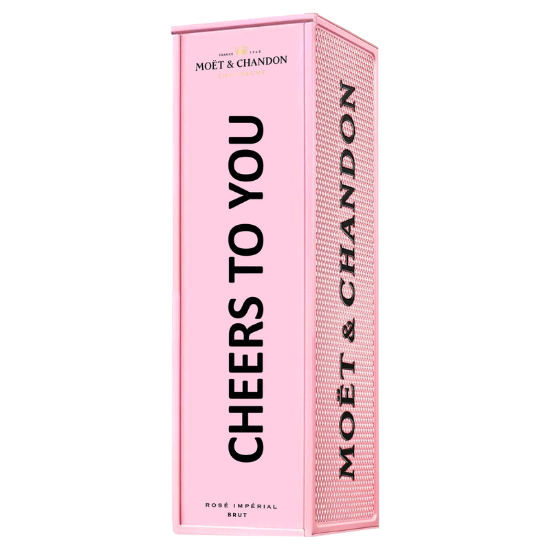 Picture of Moët & Chandon Rosé Impérial Cheers To You Gift Pack 750ml