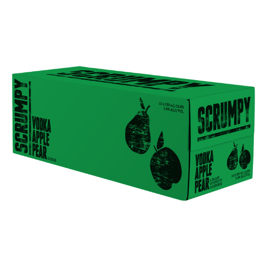 Picture of Scrumpy Vodka Apple Pear 5.8% Cans 10x330ml
